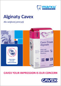 Masy alginatowe Cavex
